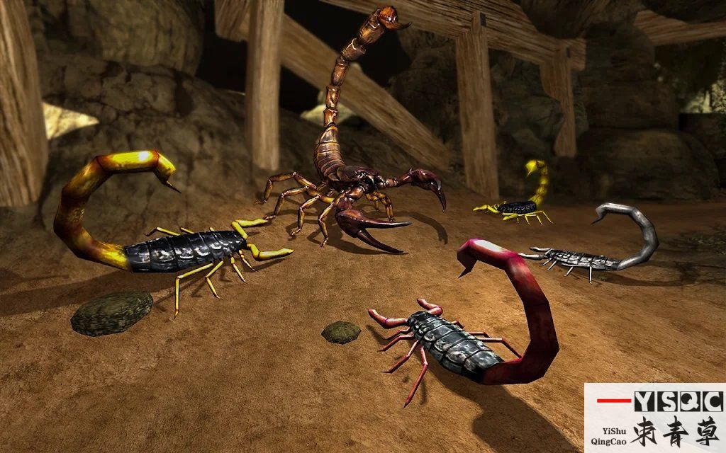 巨型毒液蝎子3D